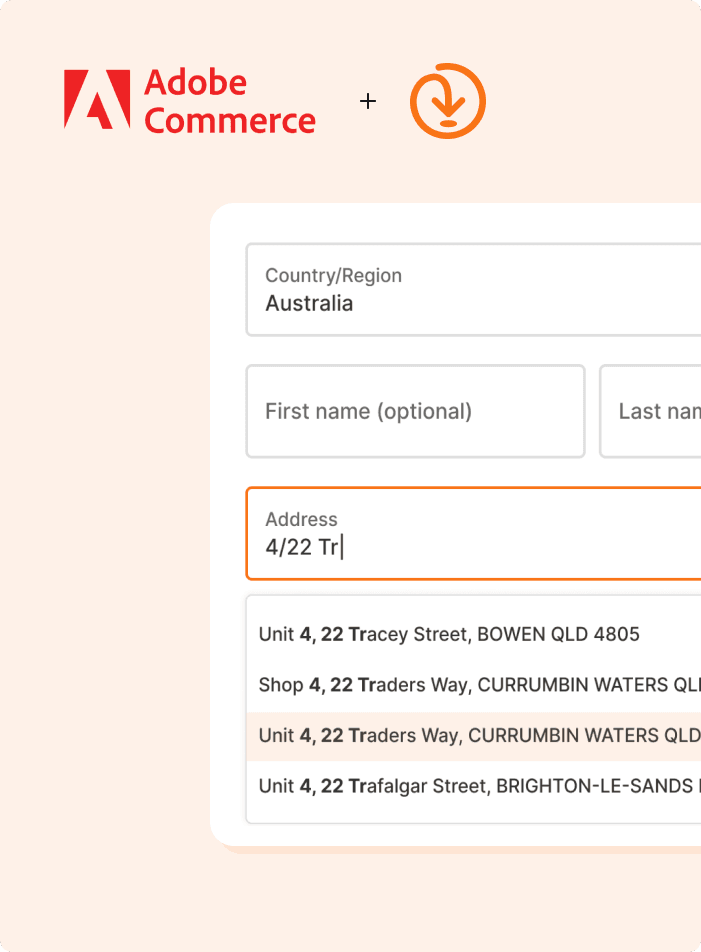 addressfinder adobe commerce / magento plugin for address verification and validation