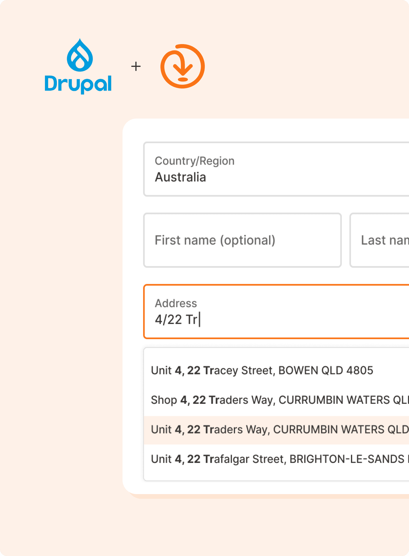 Addressfinder Drupal integration address verification and autocomplete