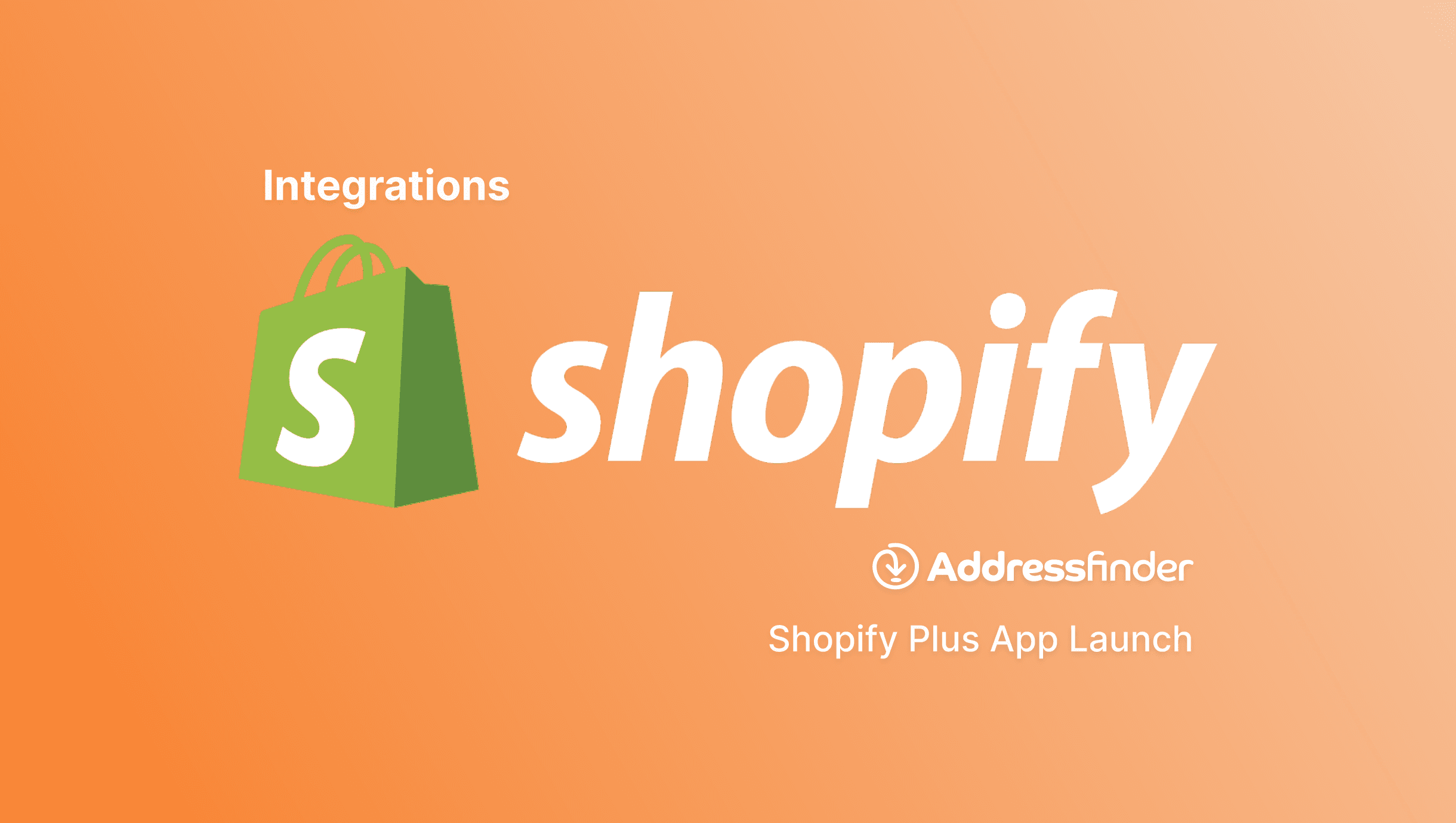 Addressfinder launches Shopify Plus plugin