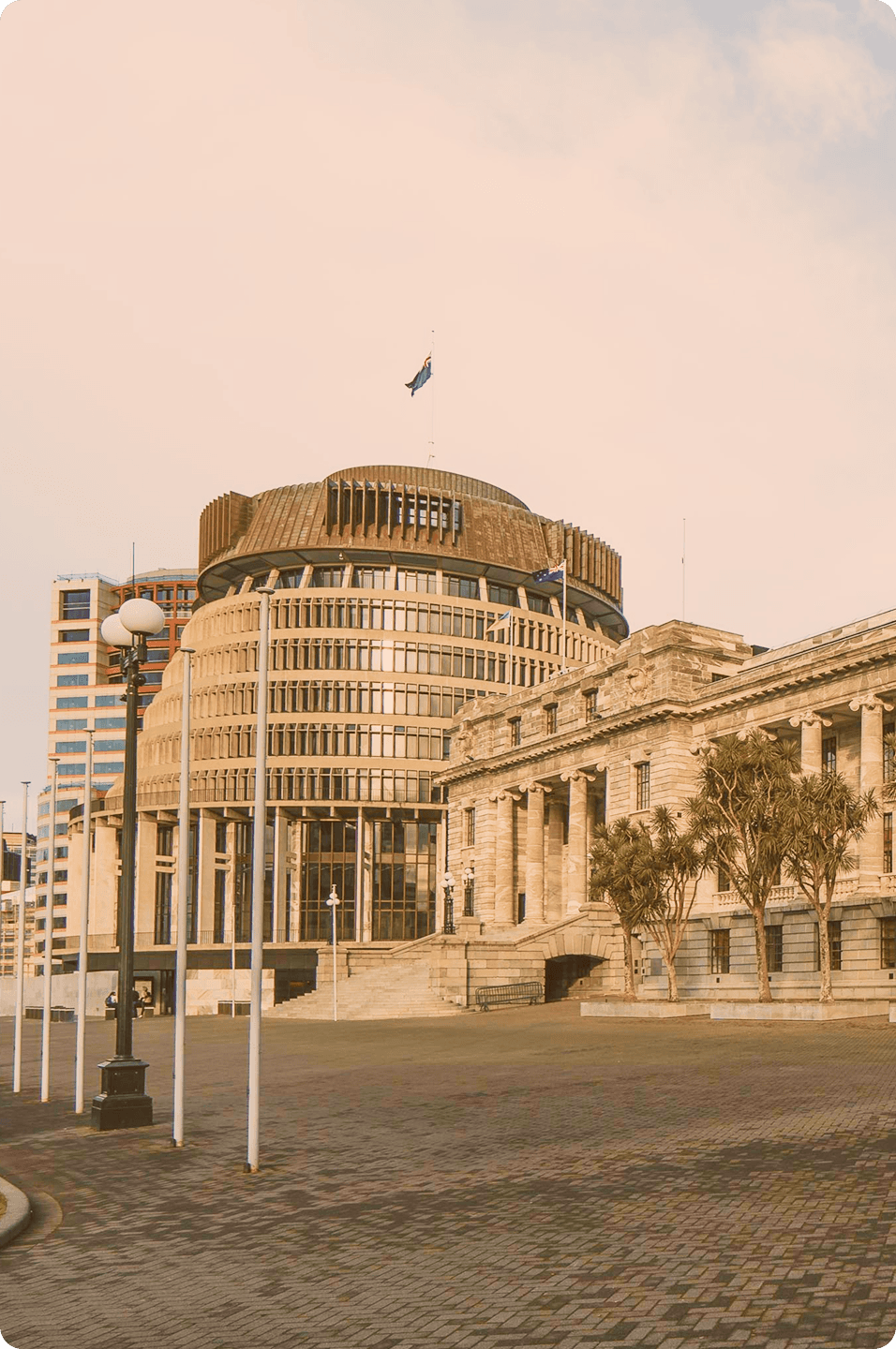 The Beehive - New Zealand Government building