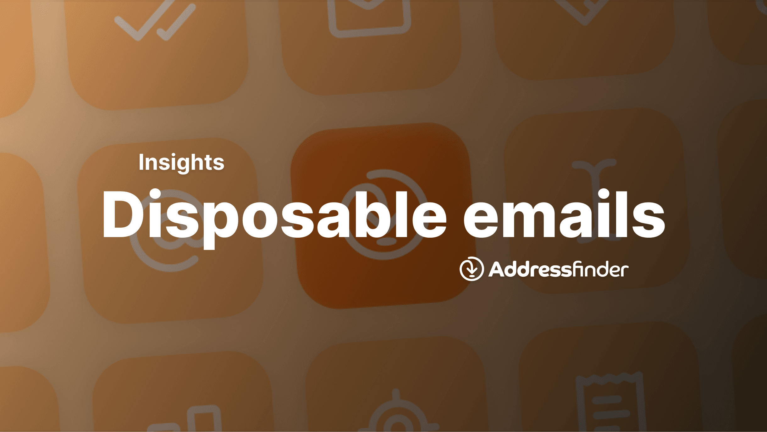 what are disposable email addresses?