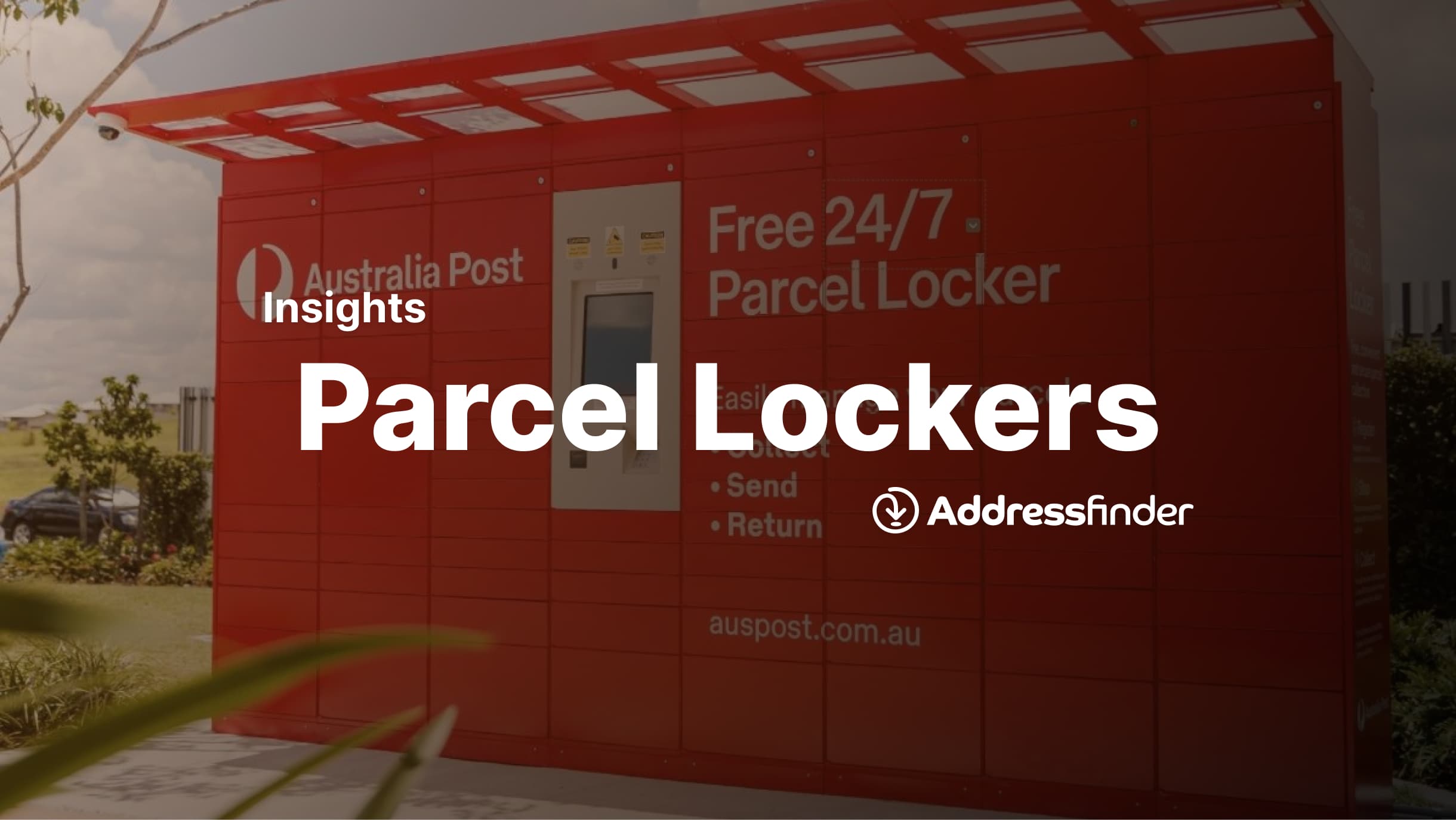 parcel lockers and address verification