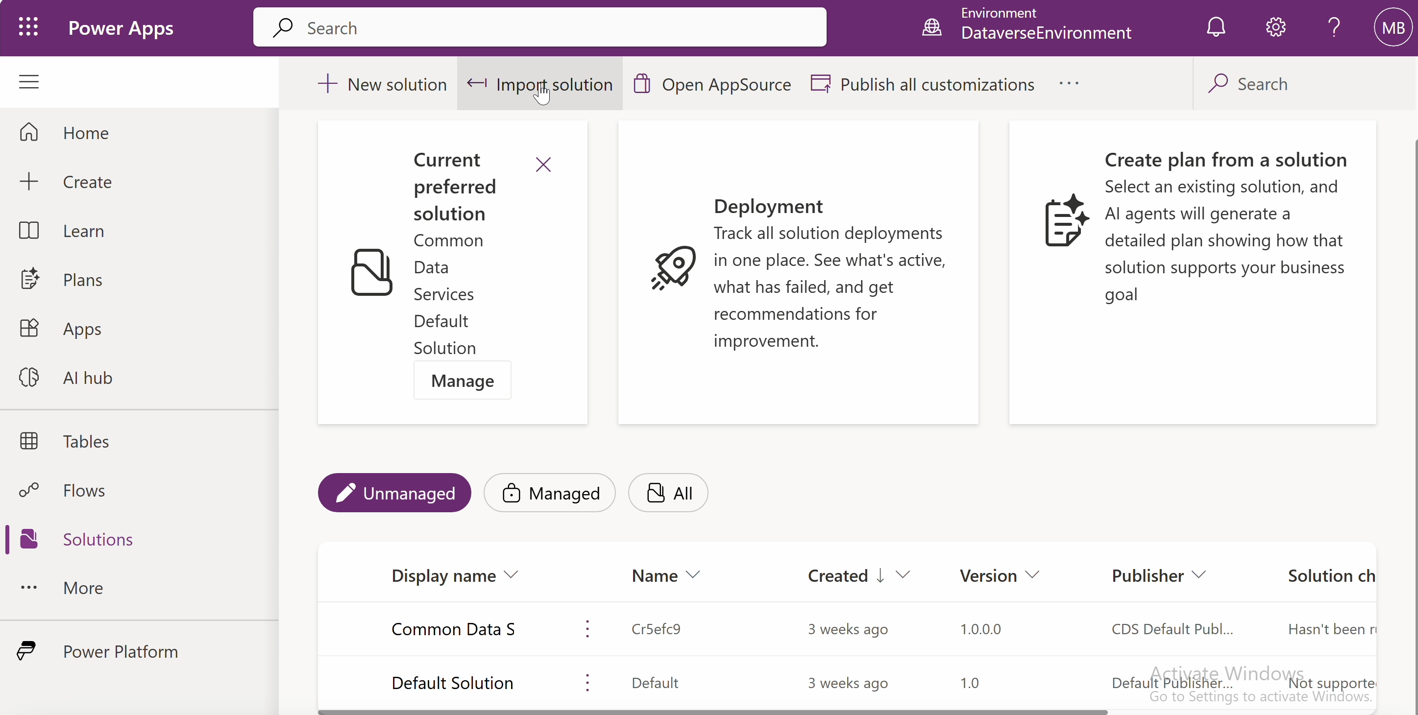 Import solution when integrating Addressfinder into Microsoft dynamics 365